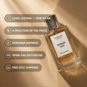 Long lasting 12hr wear, designer inspired, 100ml Eau de Parfum, free GCC shipping — Avenue Perfumes