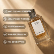 Long lasting 12hr wear, designer inspired, 100ml Eau de Parfum, free GCC shipping — Avenue Perfumes