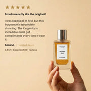 Customer review — smells exactly like the original, 4.87/5 based on 500+ reviews — Avenue Perfumes