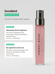 Customer reviews — Cherry Wood 2.5ml sample, 4.9/5