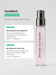 Customer reviews — Dream Blossom 2.5ml sample, 4.9/5