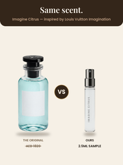Imagine Citrus vs the original — inspired by Louis Vuitton Imagination