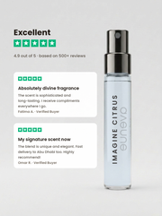 Customer reviews — Imagine Citrus 2.5ml sample, 4.9/5
