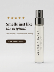 Smells just like the original — Majestic Smoke 2.5ml sample