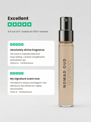 Customer reviews — Nomad Oud 2.5ml sample, 4.9/5