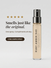 Smells just like the original — Ruby Amber 540 2.5ml sample