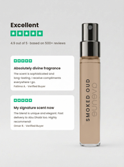 Customer reviews — Smoked Oud 2.5ml sample, 4.9/5